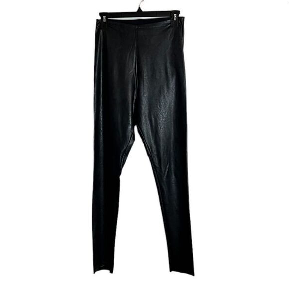 REVOLVE Commando perfect control faux leather leggings black Large - Picture 2 of 4